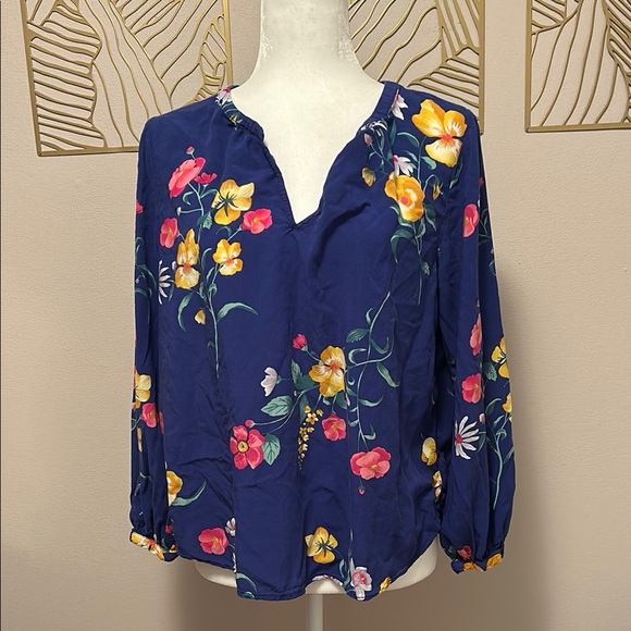 Old Navy Tops - Floral Navy Women's Top
